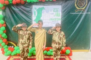 Pakistan Day Celebrations at Forces School System PWD Campus